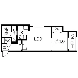 ブランシャール琴似STATION【3階】の間取り