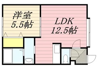 ベルツリー4・3【0202号室】の間取り