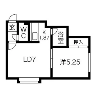 MKハイツ【102号室】の間取り