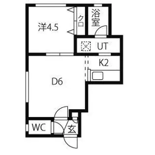 プレシャス壱番館【3階】の間取り