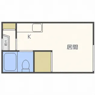 ラミテス白亜【202号室】の間取り