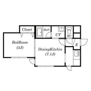 ヴィラYMK【3階】の間取り