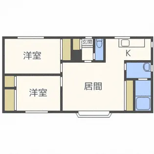 キャメルハイツ【101号室】の間取り