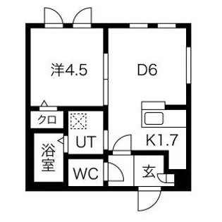 コローレS.W宮の沢【3階】の間取り