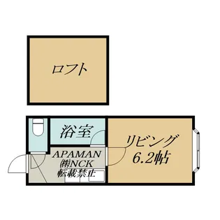 ロフトマンション本郷【206号室】の間取り