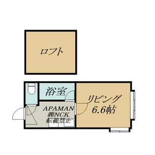 ロフトマンション本郷【207号室】の間取り