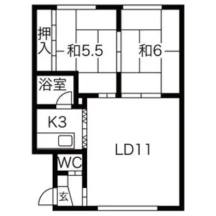 ファミリーレジデンス【2階】の間取り