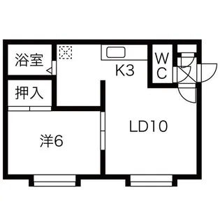 アムール8【103号室】の間取り