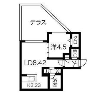 ラカシータ(LA CASITA)【4階】の間取り