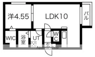 ソミューム発寒南(西町北8MS)【3階】の間取り