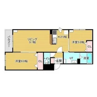 Liaison琴似【3階】の間取り