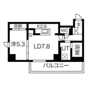 F012KOTONI【2階】の間取り