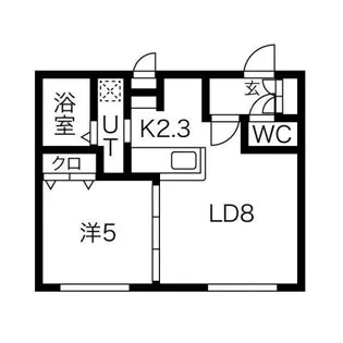 DAYS発寒南【4階】の間取り