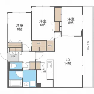 S-RESIDENCE神宮前【3階】の間取り