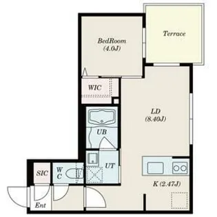 SーRESIDENCE琴似Ⅱ【206号室】の間取り