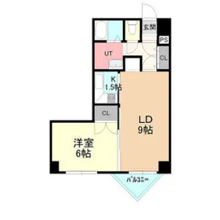 恒志堂手稲ビルⅠ【A402号室】の間取り