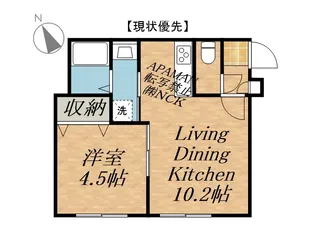 メゾンMT手稲本町【303号室】の間取り