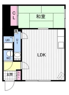 メゾンアルファ【201号室】の間取り