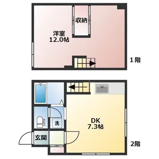 アーバンハウス富丘【3階】の間取り