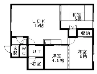 NO.4ミユキマンション【2階】の間取り