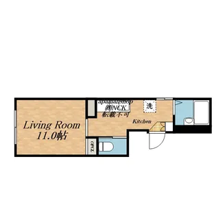 N3E3チョイスビル【4階】の間取り