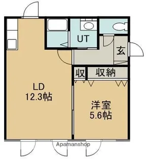 EPIC12【2階】の間取り