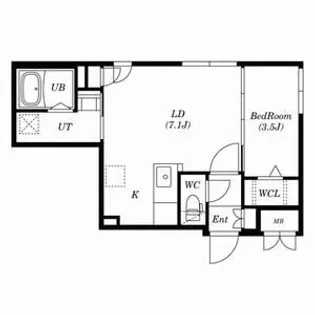 CHIARO SAPPORO(キアロサッポロ)【303号室号室】の間取り