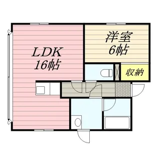 クリスタルハイツ手稲本町【4階】の間取り