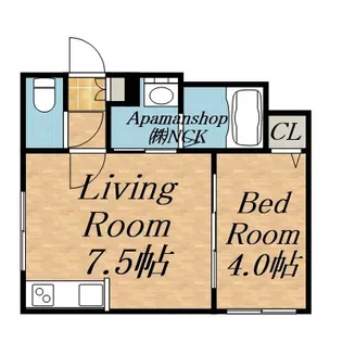 ラフィーネ発寒南Ⅱ【303号室】の間取り