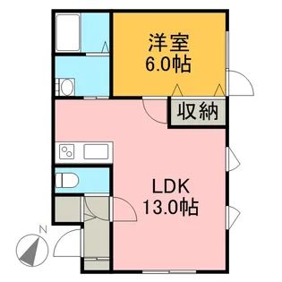 パセリーナ発寒【3階】の間取り