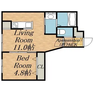 precious Kotoni (プレシャスコトニ)【2階】の間取り