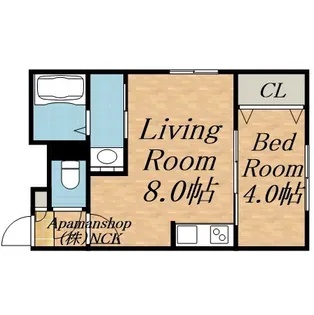 ラフィーネ西町北【3階】の間取り