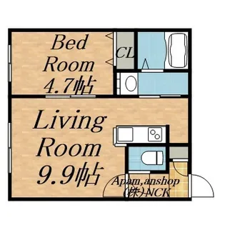 ENZO【4階】の間取り