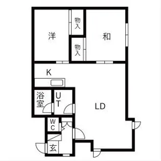 SK72【202号室】の間取り