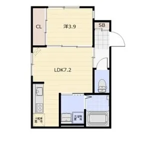 仮)手稲本町2ー5MS【305号室】の間取り