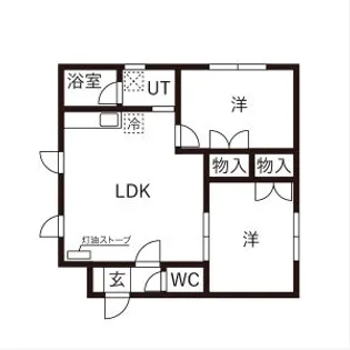 シャルル【201号室】の間取り