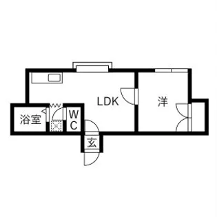 エントピア壱番館【205号室】の間取り