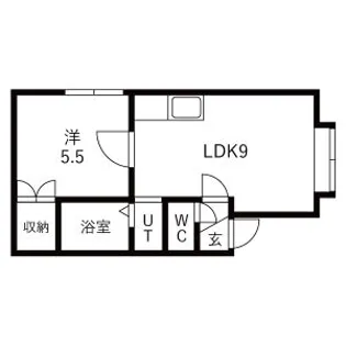 エントピア壱番館【202号室】の間取り