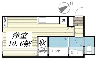 ヴィクトワール・手稲【303号室】の間取り