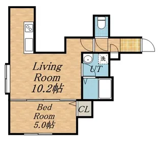 グランデプレシア宮の沢【0106号室】の間取り