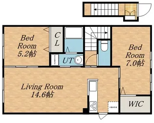 ハイム R&K【2階】の間取り