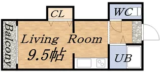 メゾン・にれの樹【4階】の間取り