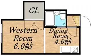 ローヤルハイツ南12(ローヤルハイツミナミ12)【207号室】の間取り