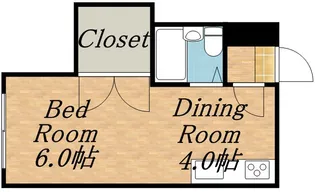 ローヤルハイツ南12(ローヤルハイツミナミ12)【506号室】の間取り