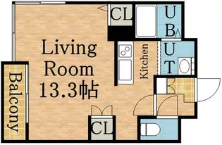 ル・コンフォルト【506号室】の間取り