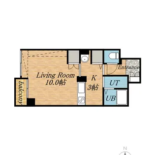 ル・コンフォルト【603号室】の間取り