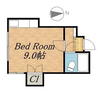 シャトージェミニ【203号室】の間取り