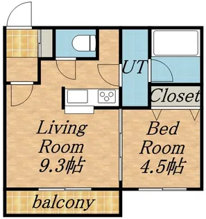 グランドサクセス北円山【0303号室】の間取り