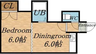 DEVEX382【403号室】の間取り