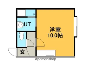 ドエルあけぼの【2階】の間取り